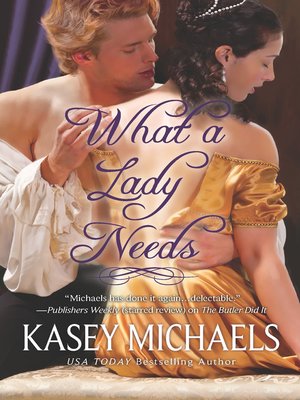 cover image of What a Lady Needs
